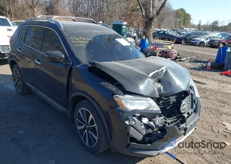 2019 Nissan Rogue Sl from USA, damaged, VIN 5N1AT2MVXKC828177